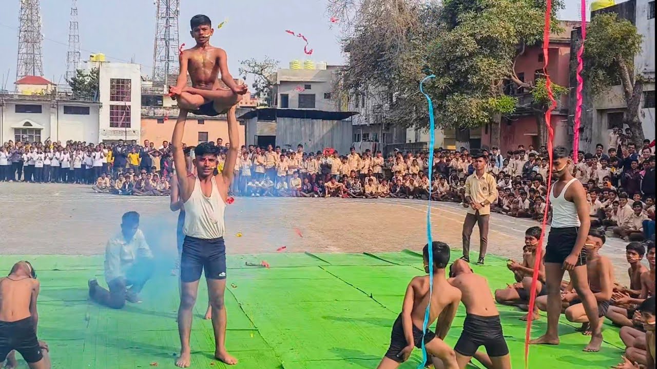 Digras - राष्ट्रीय विद्यालय digras yethe शारीरिक कवायत व क्रिडा महोत्सव  सम्पन्न