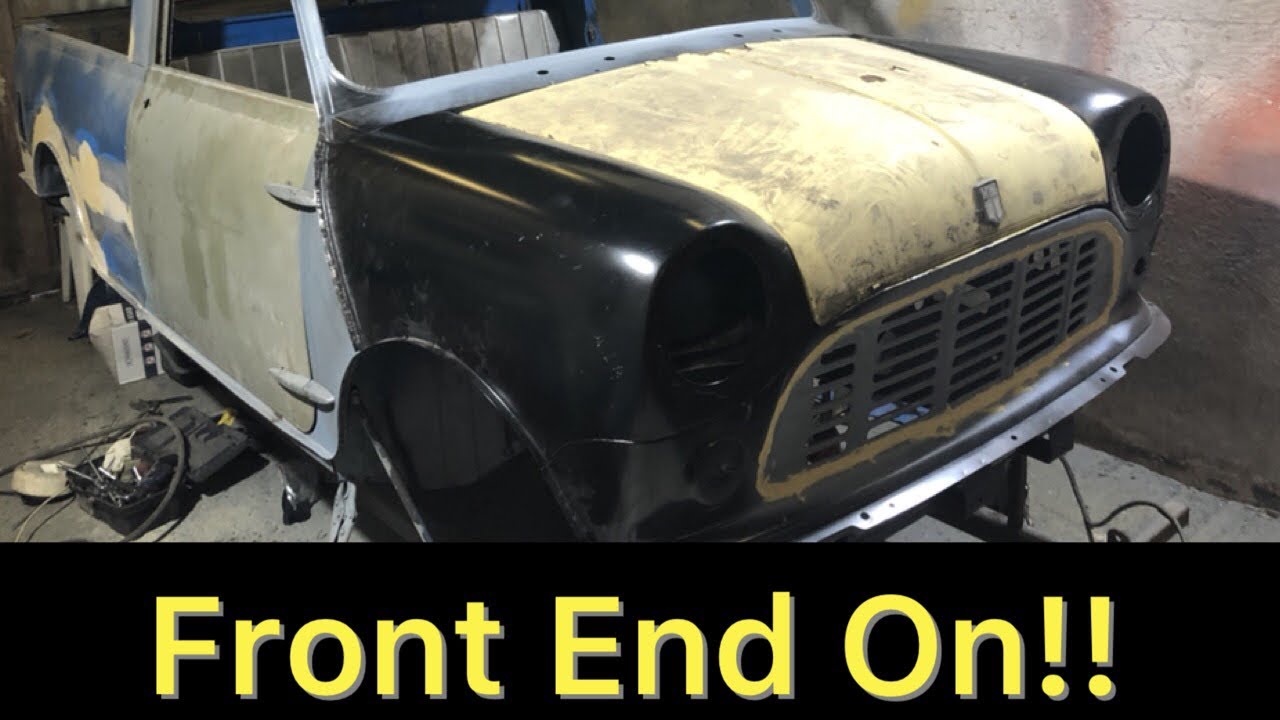 Classic Mini Pickup Restoration Ep61 - Front End Complete