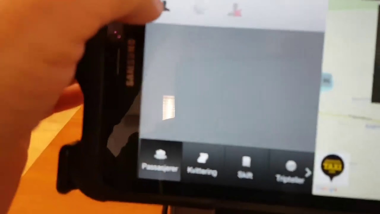 Skolekjøring i tablet