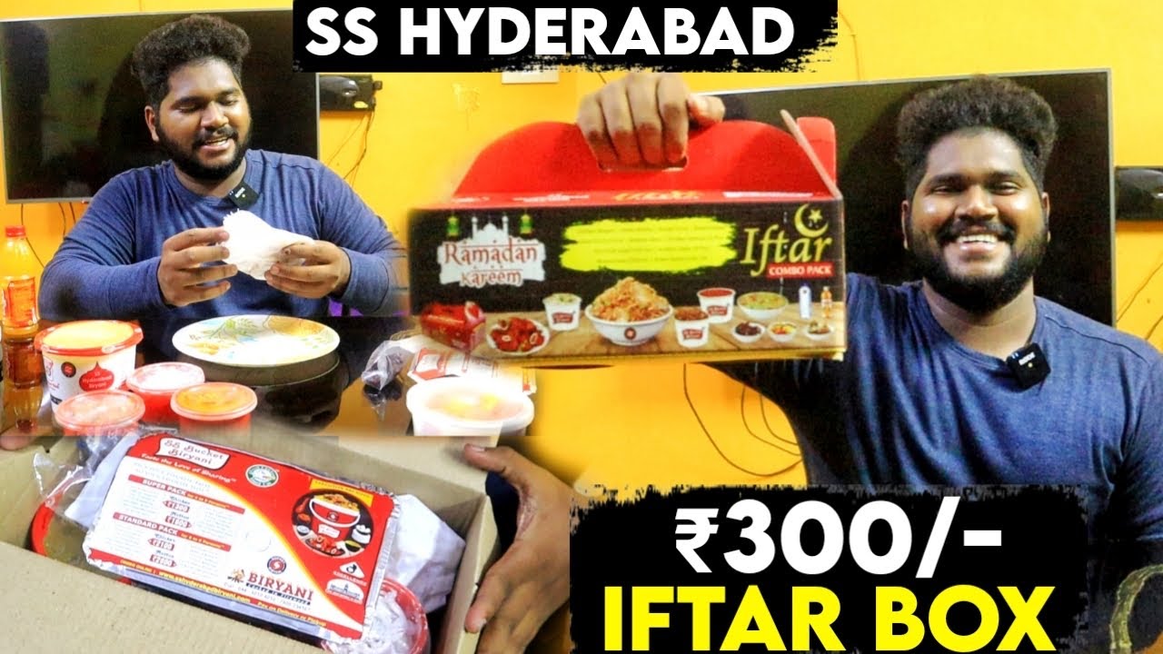 What’s inside the 300₹ SS Hyderabad iftar box - Ramadan special