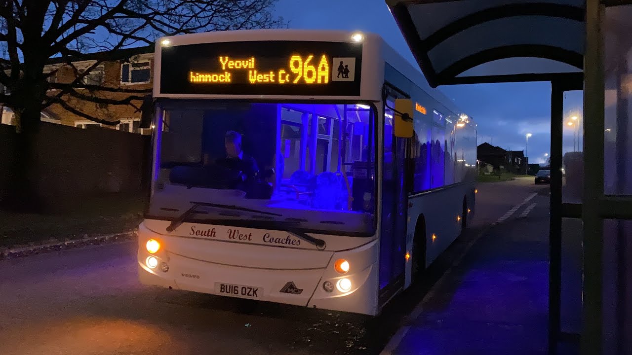 South West Coaches BU16 OZK Volvo B8RLE MCV Evolution