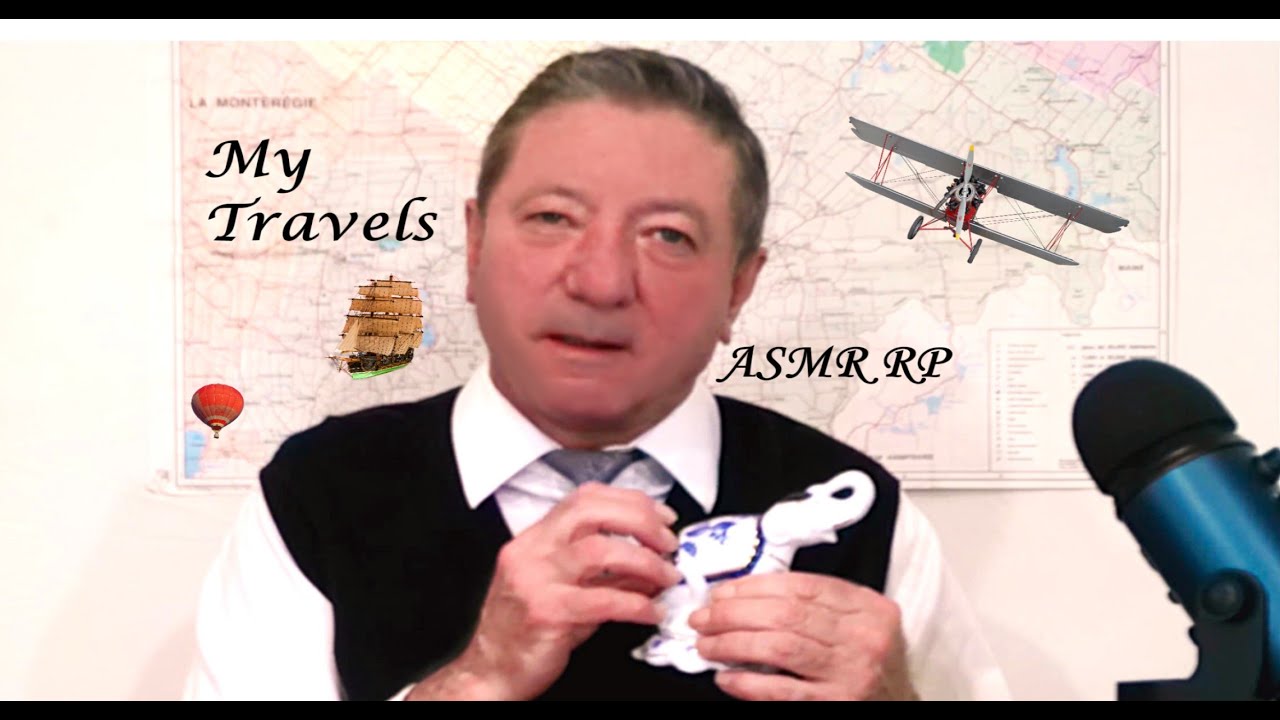 ASMR Travel Show & Tell Roleplay. (Requested video) Soft voice and triggers.