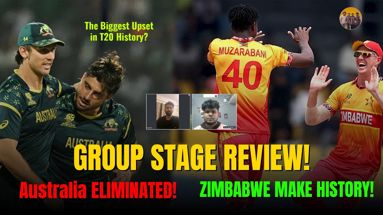 Australia  Exit & Zimbabwe History | Group Stage Matches Review | Rendu Vadai Oru Tea