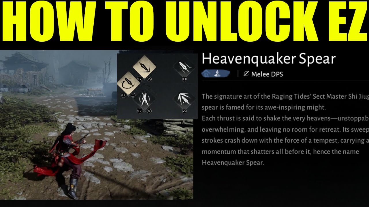 Where winds meet - how to unlock havenquaker spear (Full quest guide) | all chest locations