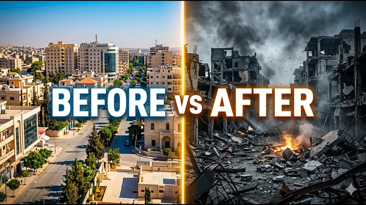 Syria Before vs After War 😢 | Shocking Transformation (Then vs Now)