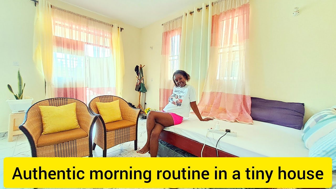 My bedsitter apartment tour and living a slow life in Mombasa Kenya