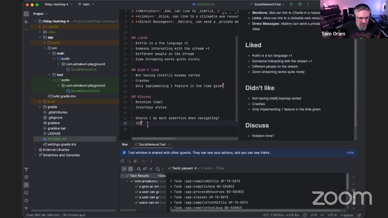 Friday Teaming #4 - Learning Kotlin with TDD