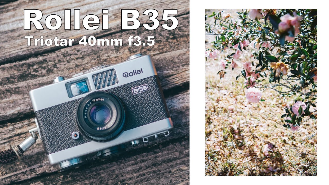 Rollei B35 と歩く椿園【POV Film Photography 1】