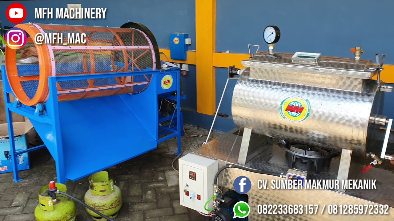 Mesin Vacuum Frying 5kg Murah Di Sumber Makmur Mekanik Kediri - Mesin Kripik Buah Vacuum frying 5kg