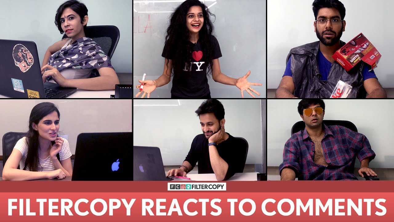 FilterCopy | 2 Million Likes Special: We React To Your Comments | Ft. Mithila, Dhruv, Veer, Banerjee