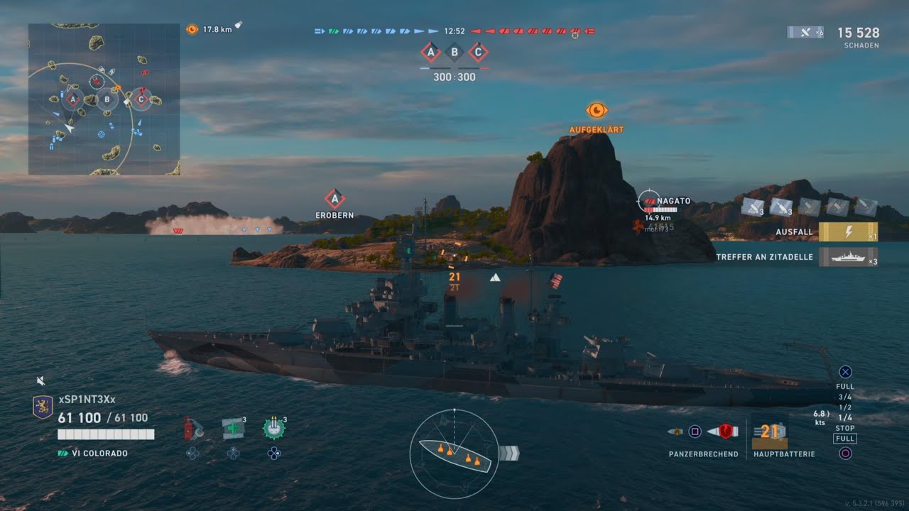 World of Warships  Legends - Colorado - PS5 Gameplay - No Commentary