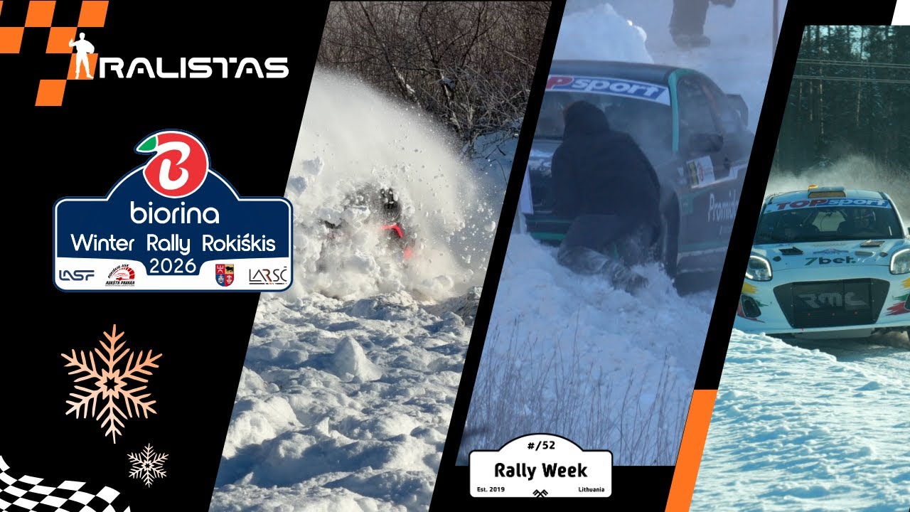 Biorina Winter rally Rokiškis 2026