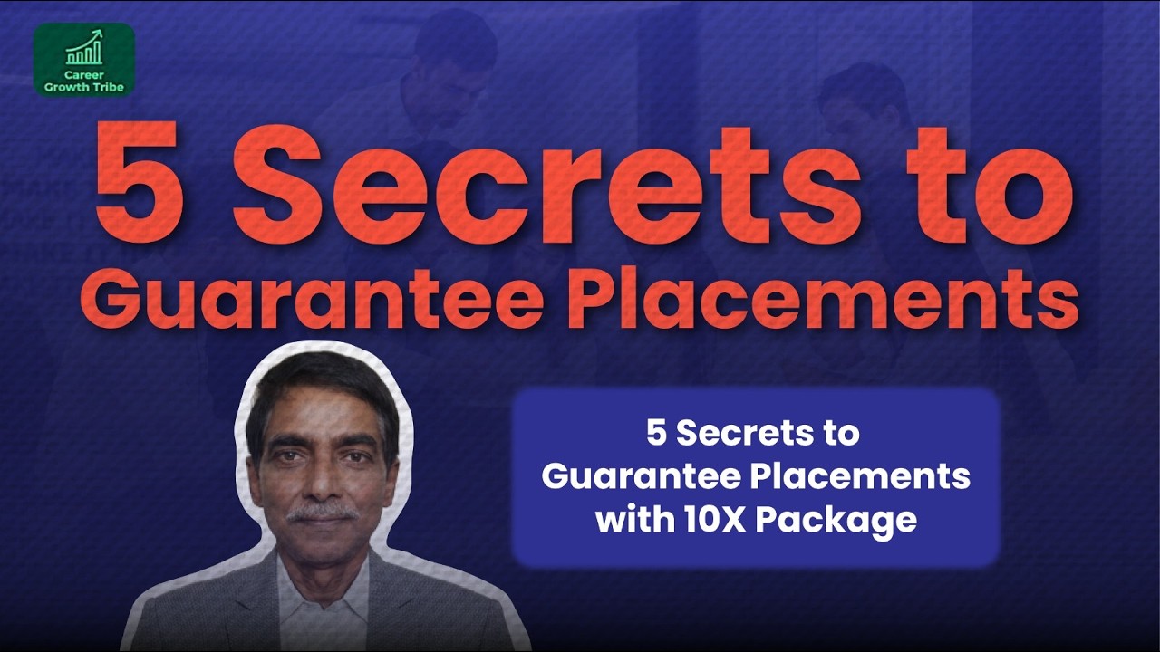 5 Secrets to Guarantee Placements with 10X Package