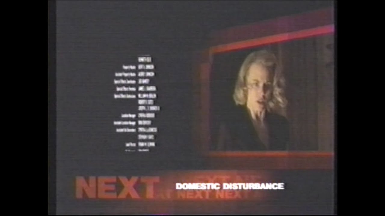Domestic Disturbance (2001) End Credits (TNT 2004)