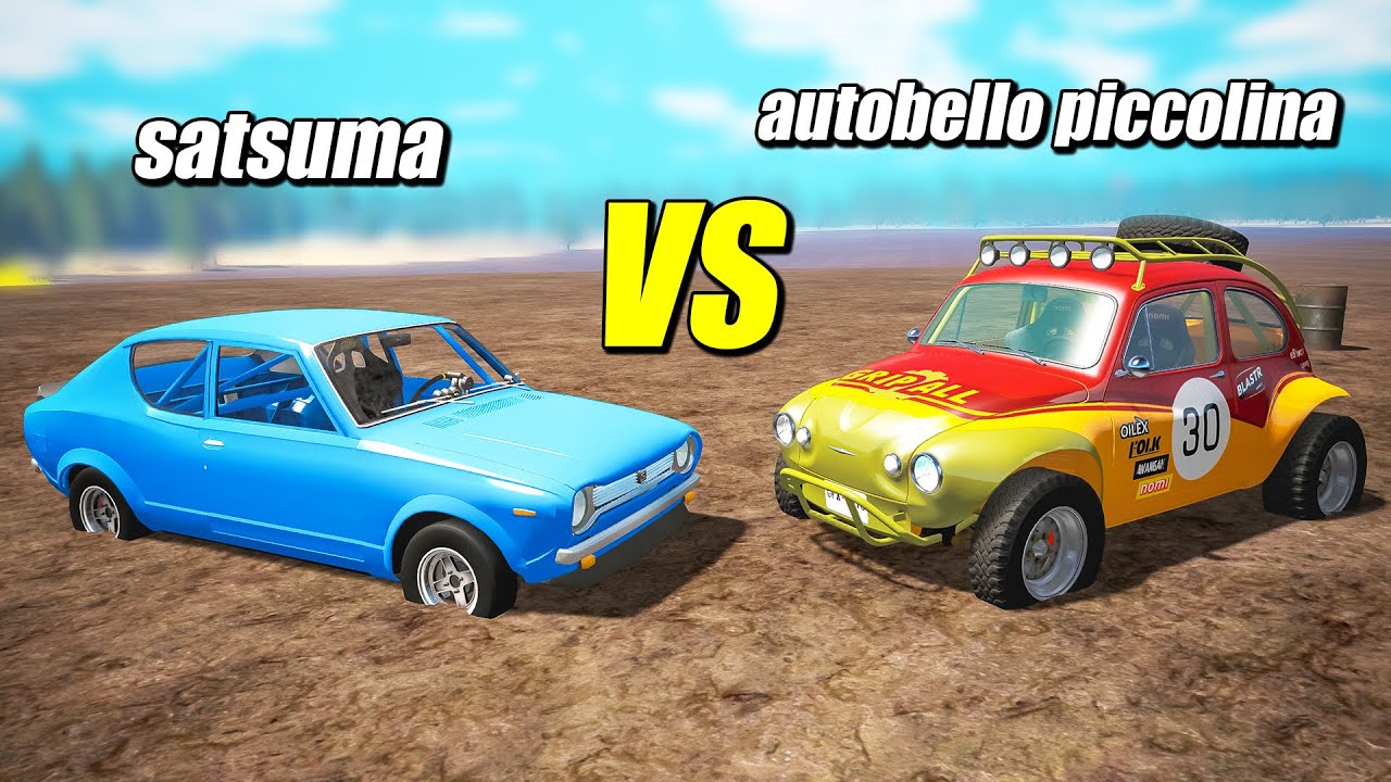 Satsuma VS Autobello Piccolina - BeamNG drive | Wheelbump