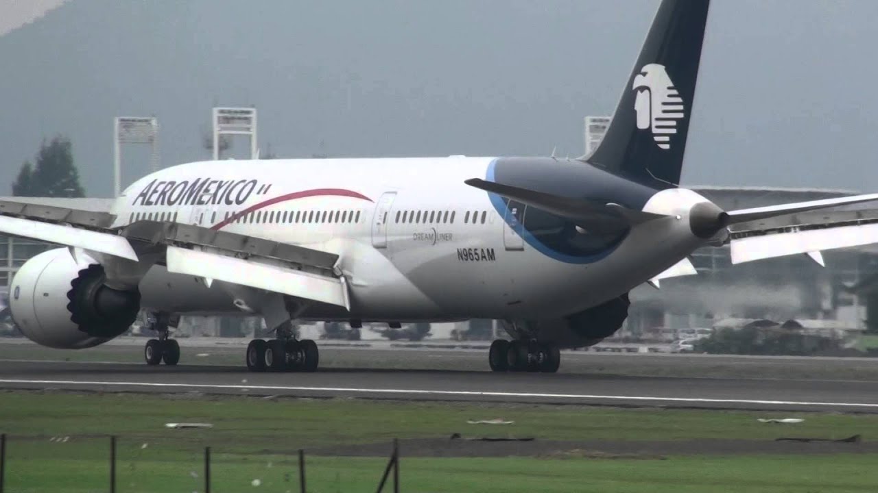 AeroMexico Boeing 787-8 Dreamliner N965AM  AMX010 From MMMX