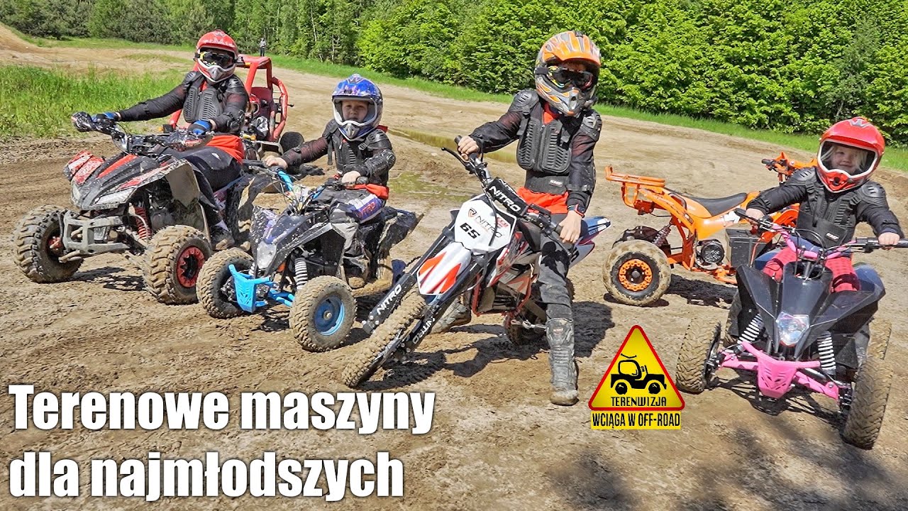 Terenowe maszyny dla najmłodszych offroadowc&oacute;w