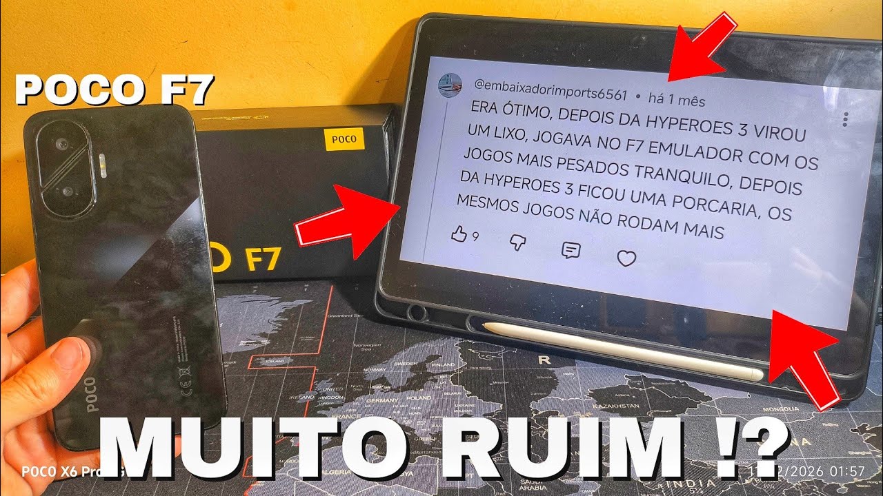 POCO F7 JÁ NÃO PRESTA MAIS EM 2026? (respondendo comentários dos inscritos)