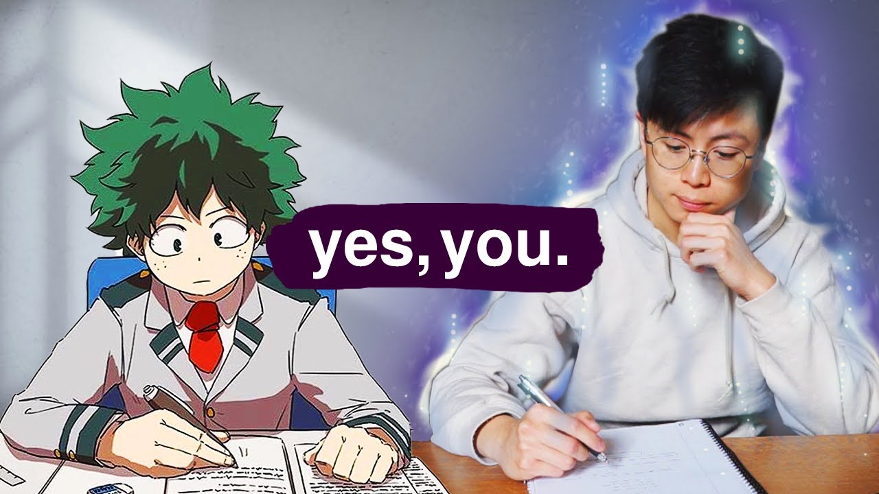 realistic study tips for procrastinating weebs (i'm talking to you)