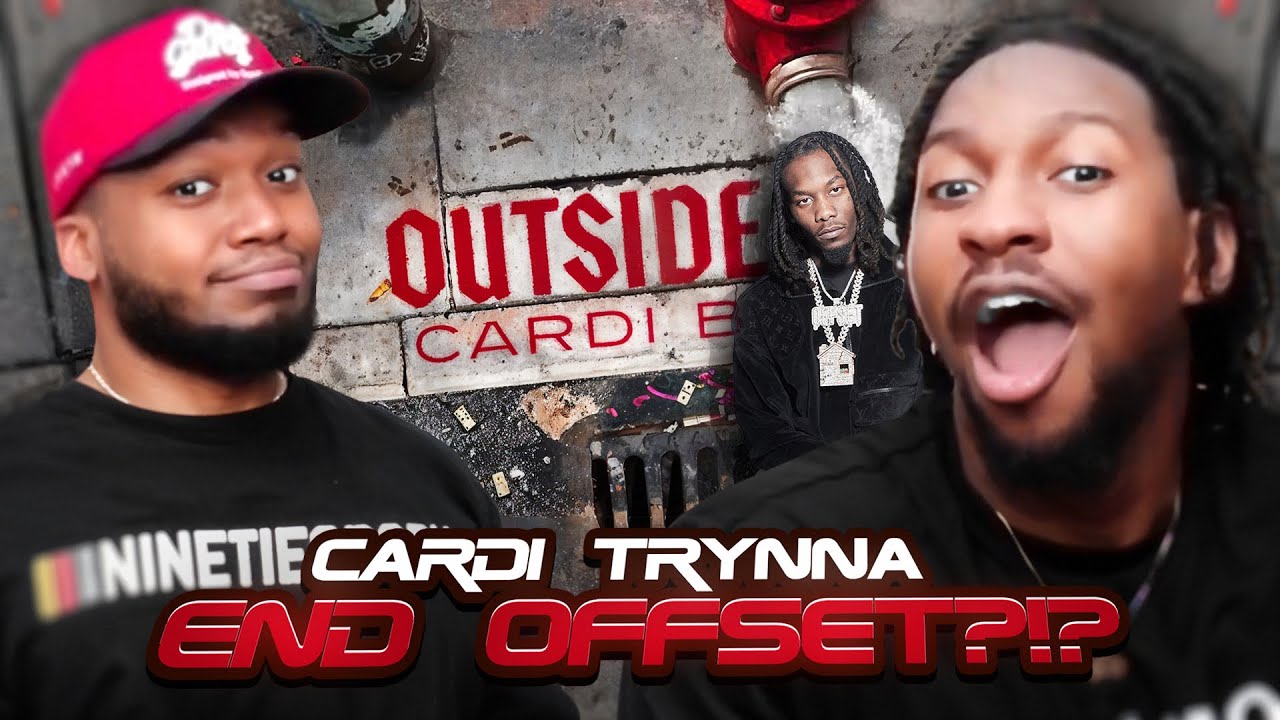CARDI V.S OFFSET!?!? | Cardi B - Outside (Audio) REACTION!!