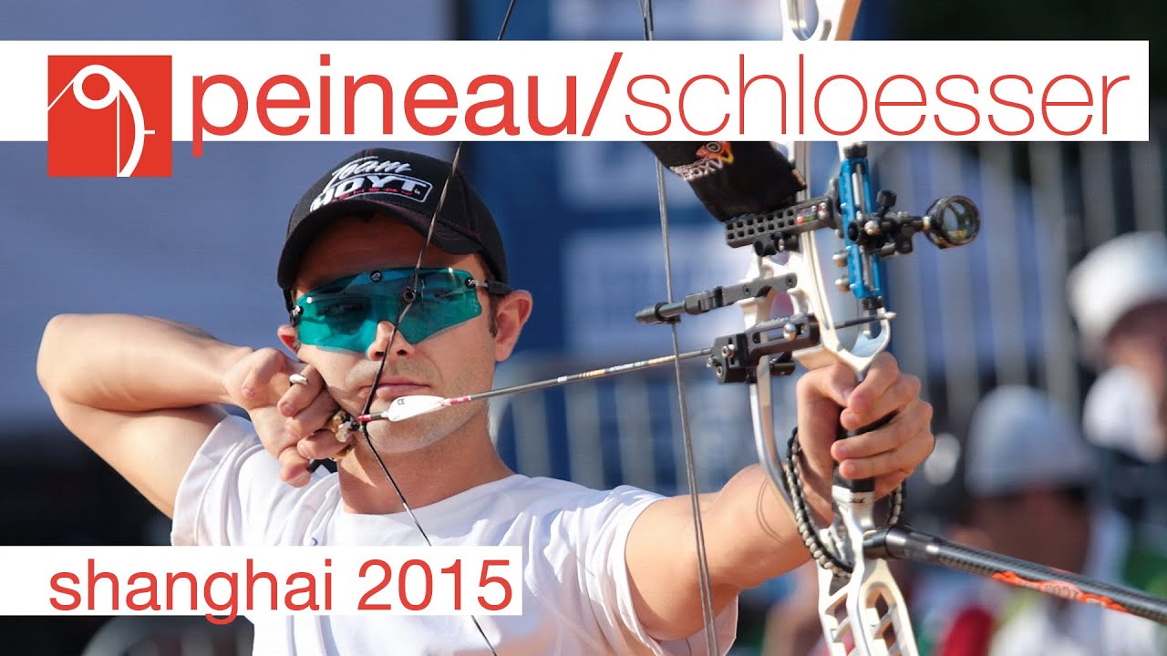 Sébastien Peineau v Mike Schloesser – compound men's gold | Shanghai 2015 Archery World Cup S1