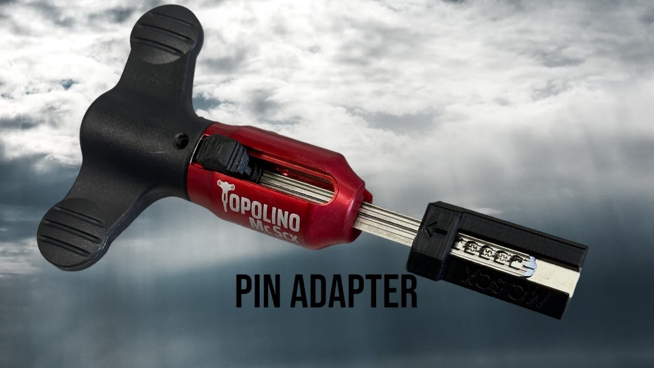 Topolino Pin Adapter for blade model MCM SCX plus