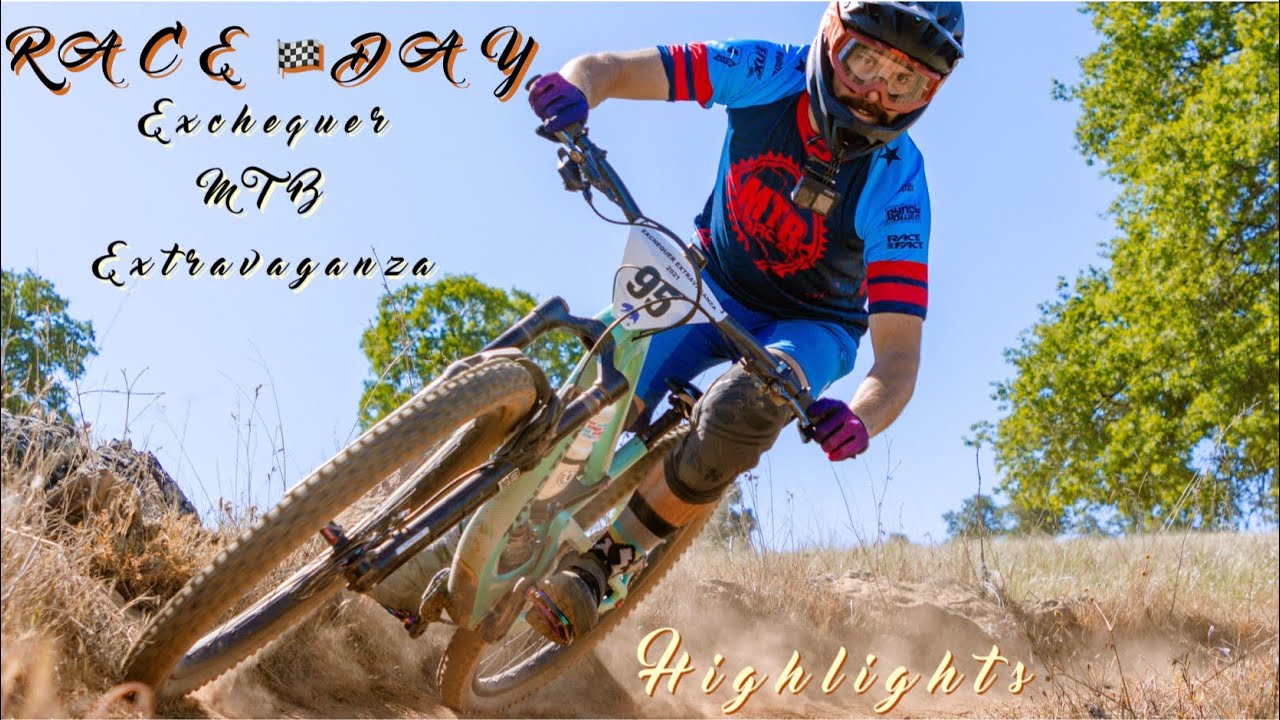 Exchequer Mountain Bike Extravaganza / RACE DAY Highlights / 4th Place Finish With A Massive Crash