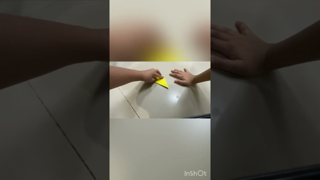 วิธีการพับสามเหลี่ยม