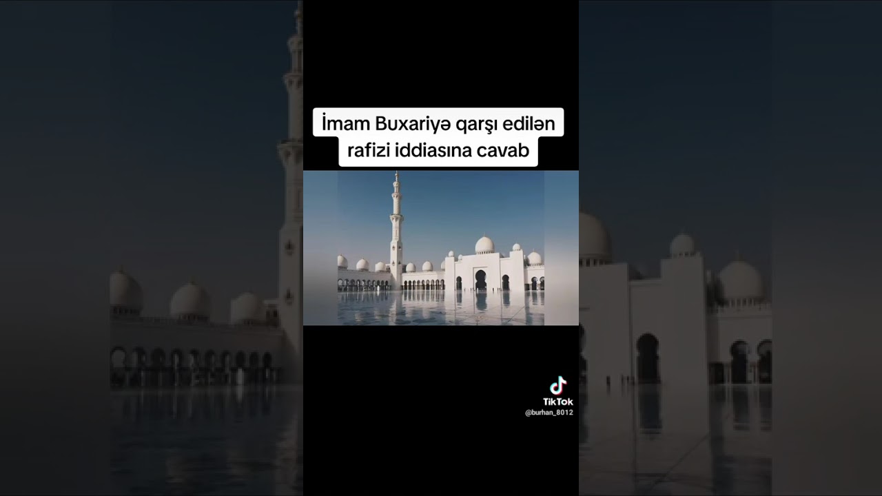 ŞİYƏLƏR İMAM BUXARİYƏ ŞƏR ATDLAR. AMMA CAVAB VERİLDİ 😊😎