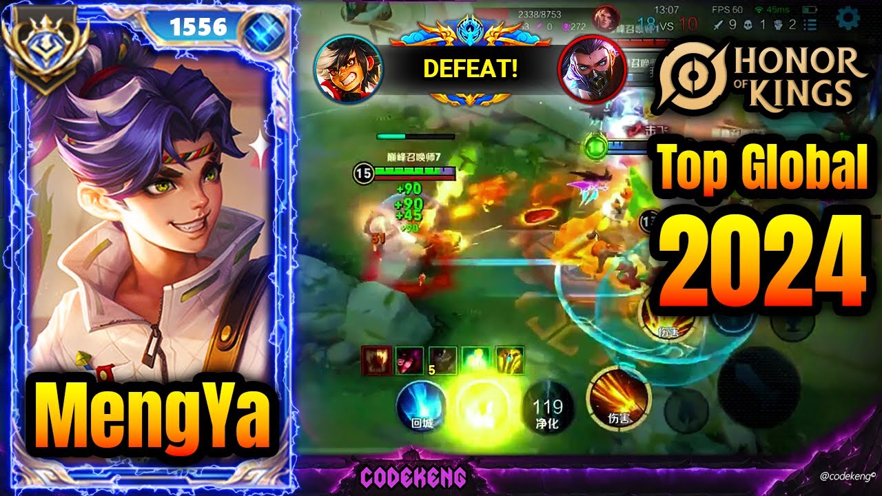 Top Global Gameplay MengYa 2024 | Honor of Kings Global 2024