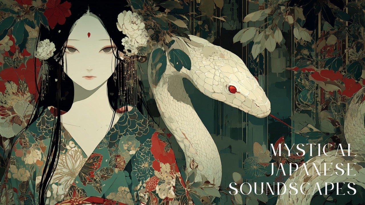 Priestess of the Serpent Spirit | Dark Japanese Ambient Music for Relaxation, Meditation & Focus