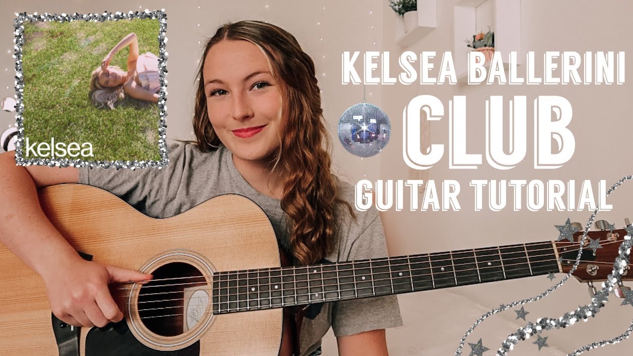 Kelsea Ballerini Club Guitar Tutorial (Beginner NO CAPO) // Nena Shelby