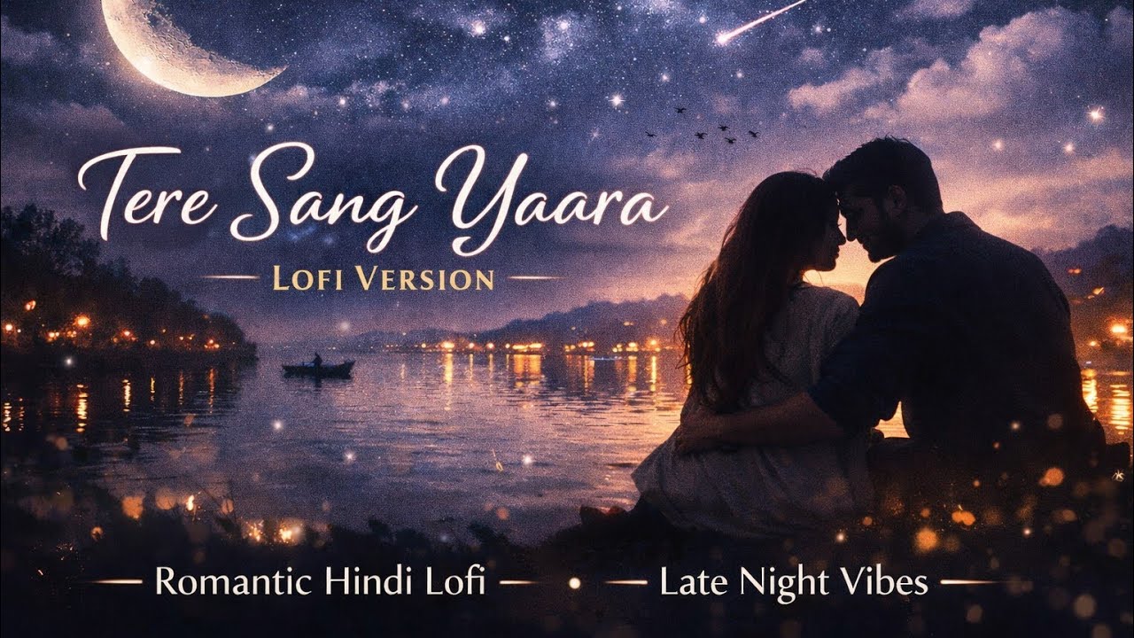 Tere Sang Yaara (Lofi Version) | Romantic Hindi Lofi | Chill & Relaxing Vibes 🌙