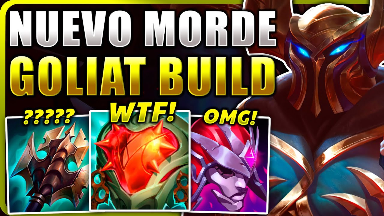 😨¡APAGA EL CEREBRO y MATA SIENDO INMORTAL! la *BUILD TERRIBLE* de MORDEKAISER GOLIAT TE DEJA CALVO