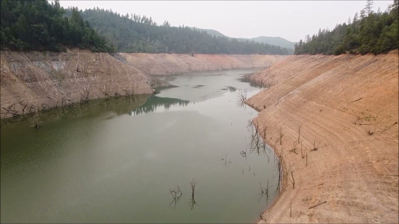 Pit River Arm, Lake Shasta, Low  Water Level