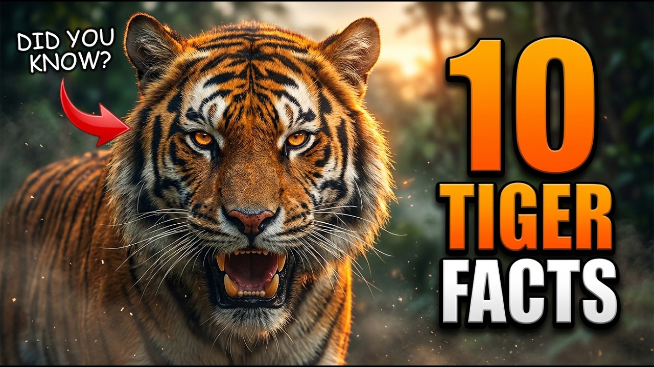 10 Unknown Facts About Tigers.