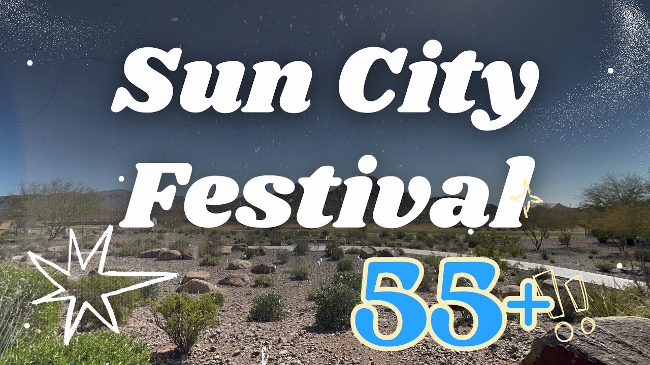 Phoenix 55+ Community Tour | Sun City Festival by Del Webb Buckeye AZ
