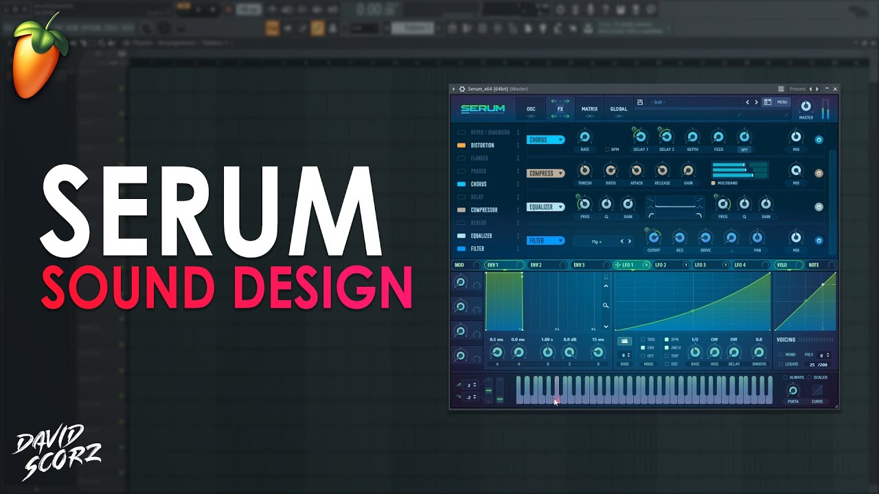 Bass Growl Sound Design In Serum! - Fl Studio 20