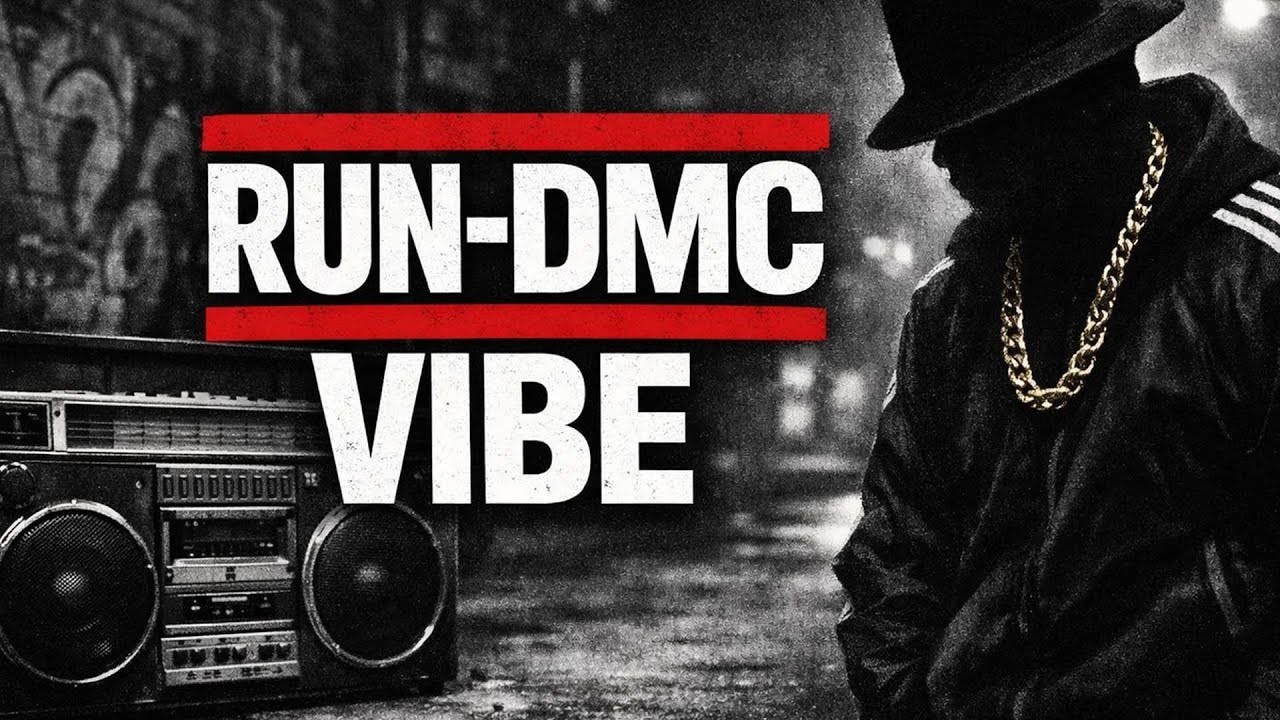 RUN-DMC Type 90s Hip Hop Rap Mix | Raw Old School Energy