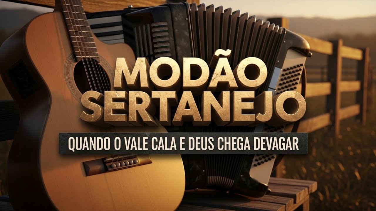 MOD&Atilde;O SERTANEJO GOSPEL &mdash; Quando o Vale Cala e Deus Chega Devagar | Colet&acirc;nea Para Dias de Luta