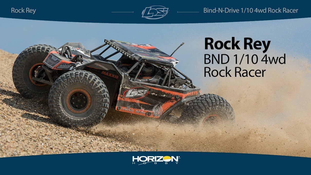 Losi&reg; Rock Rey&trade; BND: 1/10 4wd Rock Racer