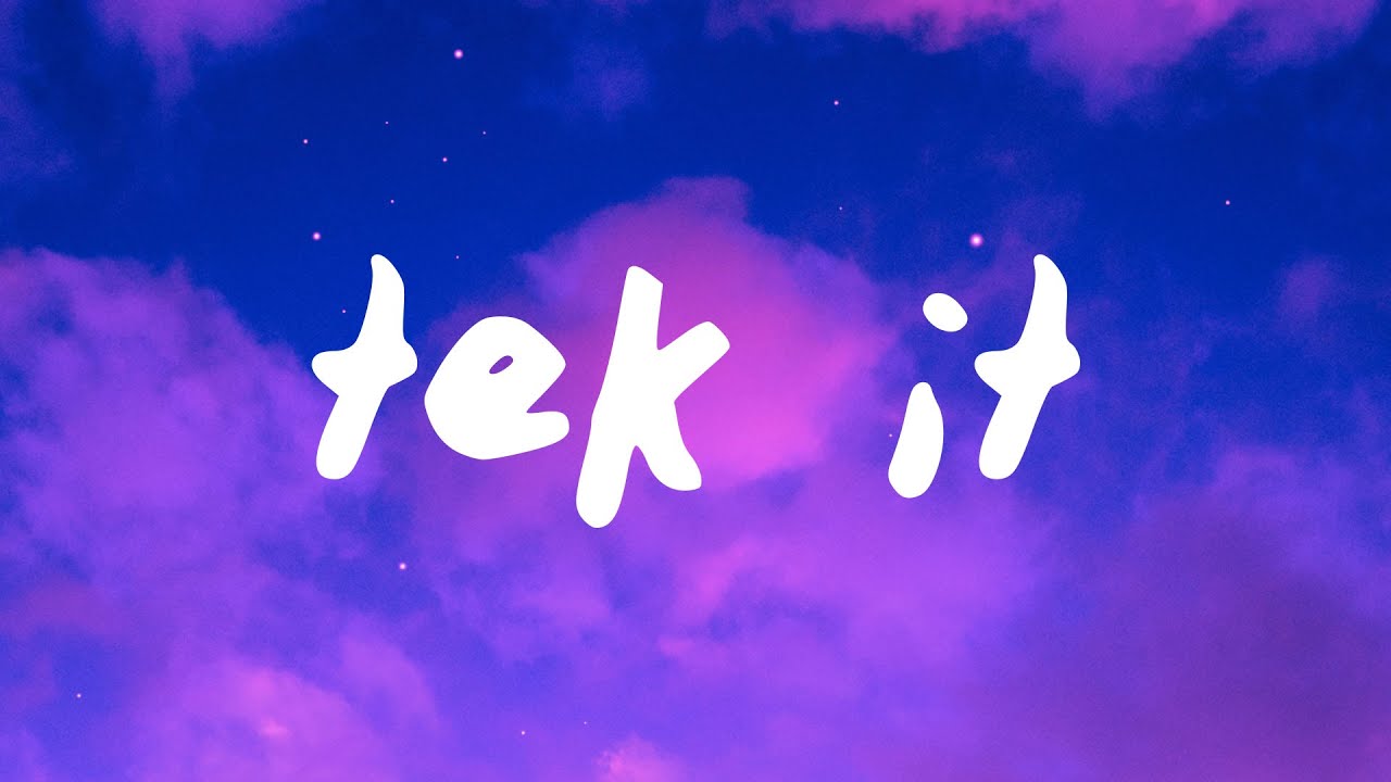 Cafun&eacute; - Tek It (Sped Up) (lyrics)