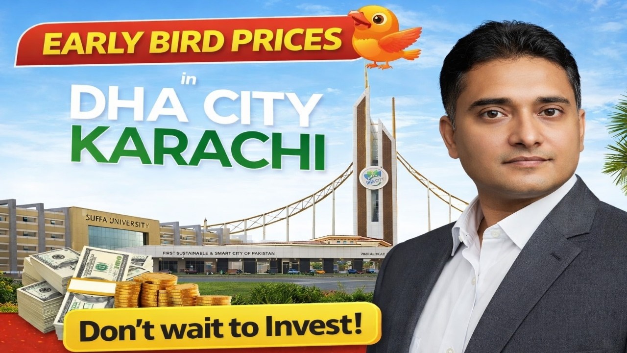 DHA CITY KARACHI | EARLY BIRD PRICES | ENJOY AND AVAIL LIMITED INVESTMENT OPPORTUNITIES @Dhacity