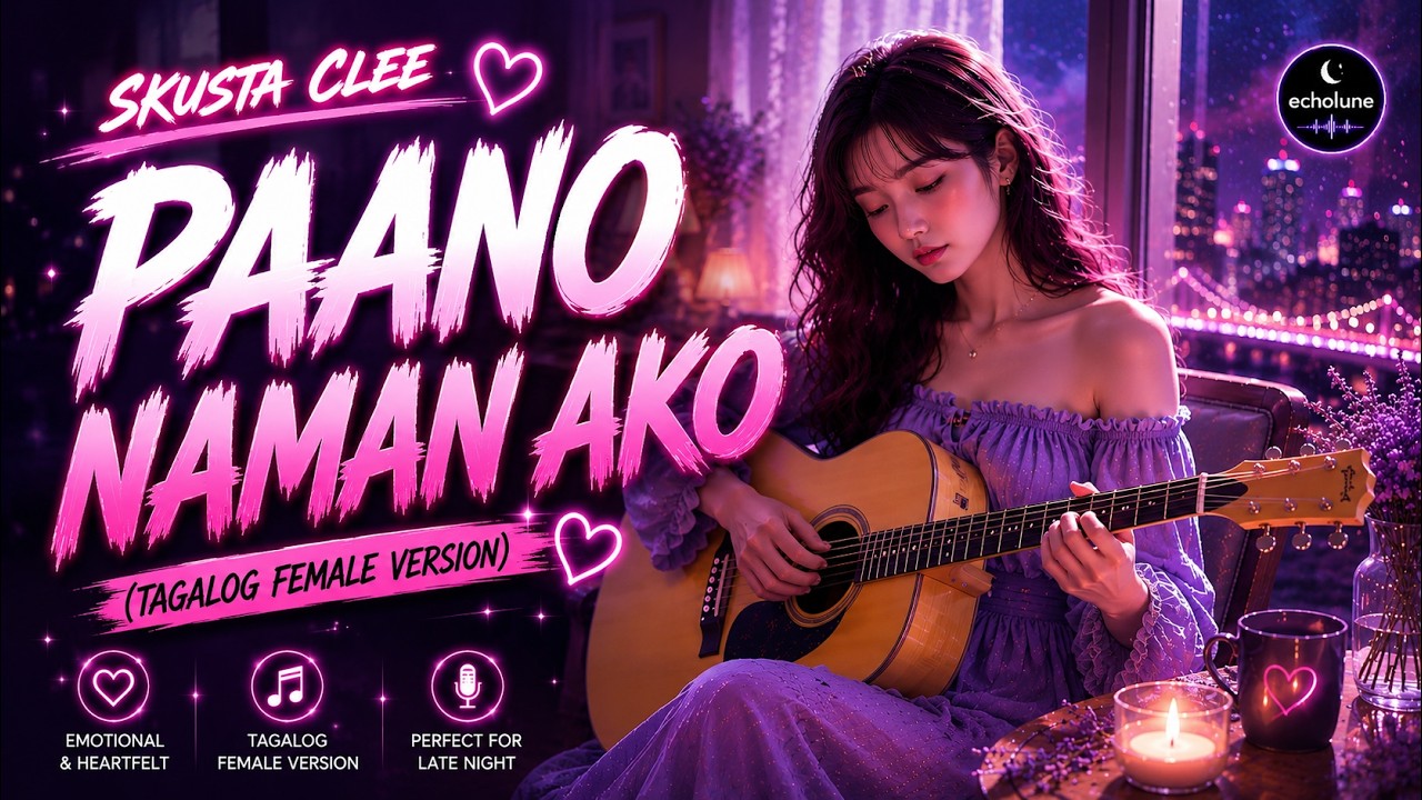 PAANO NAMAN AKO - SKUSTA CLEE (Pinoy Pop Culture) | FEMALE VERSION BY ECHOLUNE