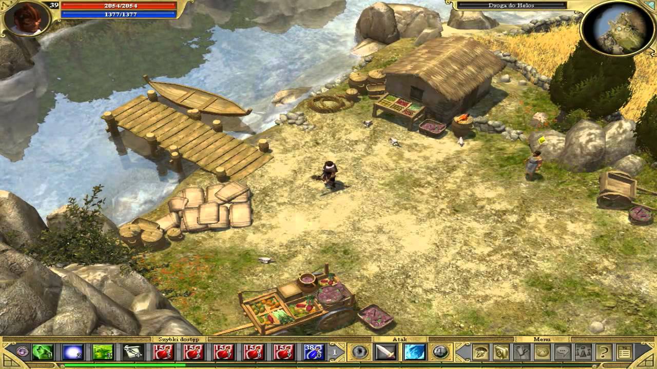 Titan Quest Immortal Throne gameplay i poradnik PL HD #1