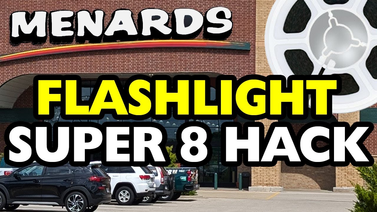 Super 8 Menards Flashlight Hack