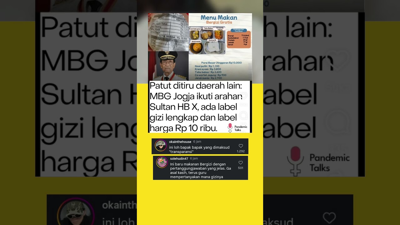 #mbg #sppg #badangizinasional #jogja #sultanhbx #news #harusberanda