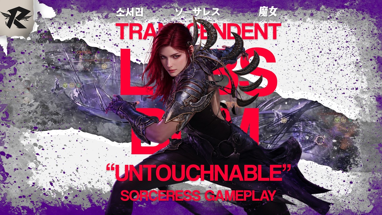 Bad-Ass Fighting Style with #sorceress #소서러 😈 | Transcendent Labs 💡 |  Black Desert Mobile