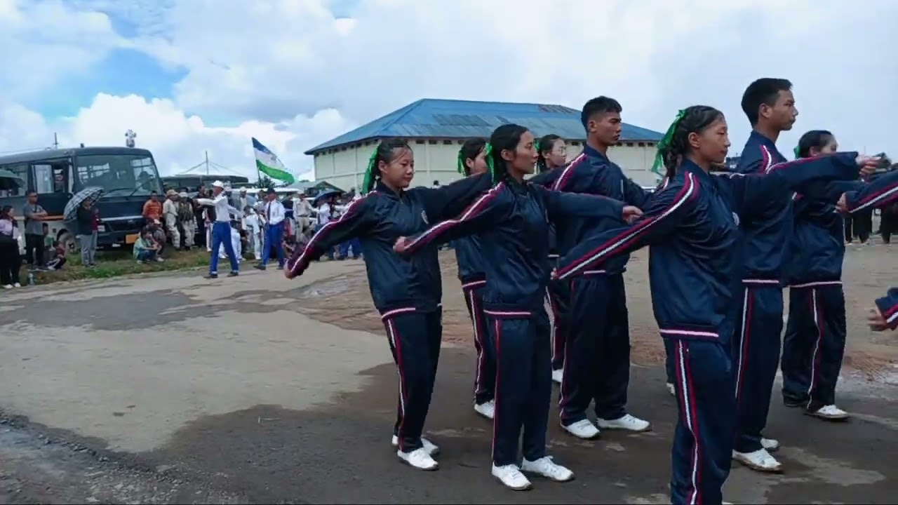 15th august 2025 at ukhrul Manipur March past