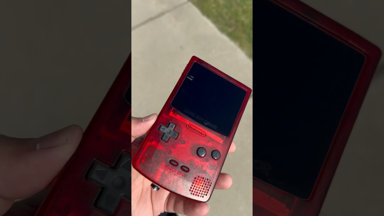 This Gameboy Color has usb-c charging 🚀✨